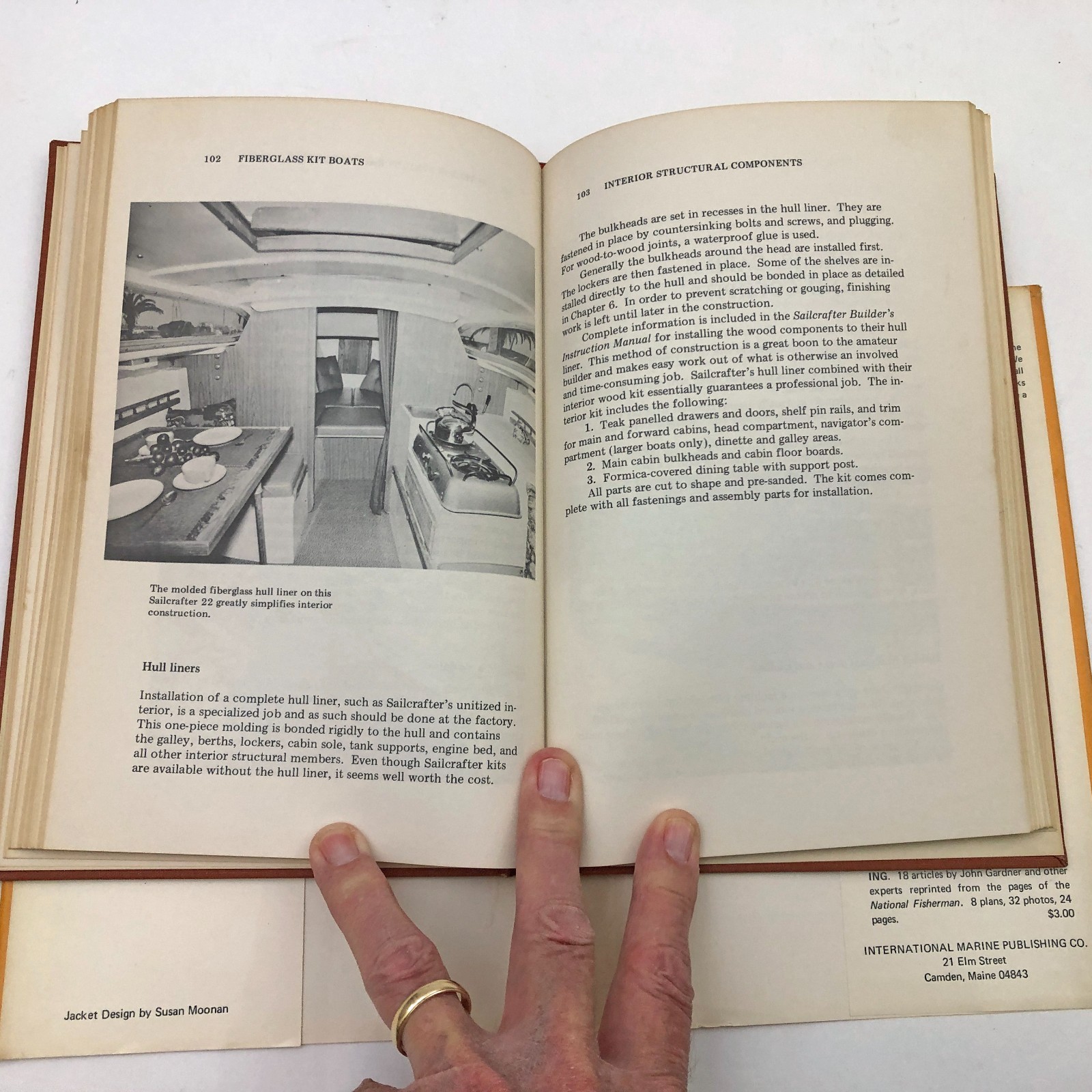 Fiberglass Kit Boats Jack Wiley HBDC 1973 First Edition 174 Pages