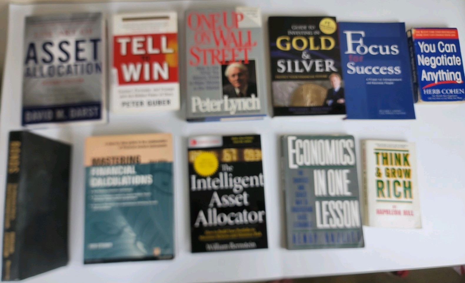 11 Book Business Motivation Investing Finance Library Bundle