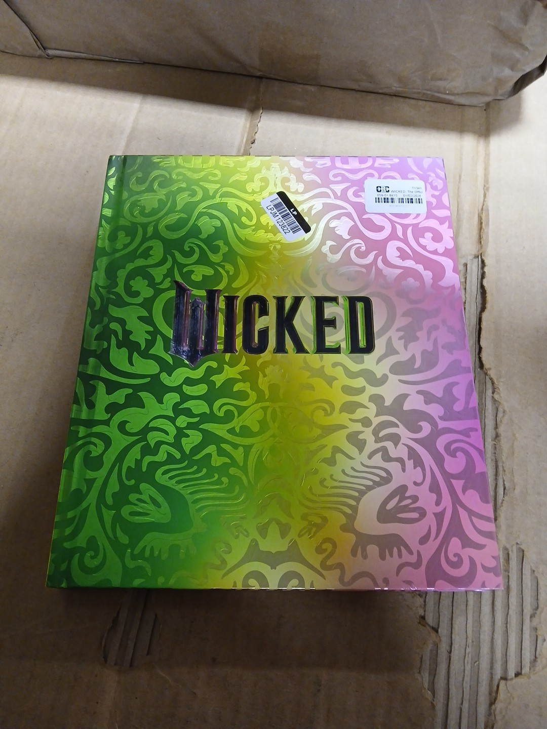 Wicked- Official Visual Companion USED HC SEE DESCRIPTION