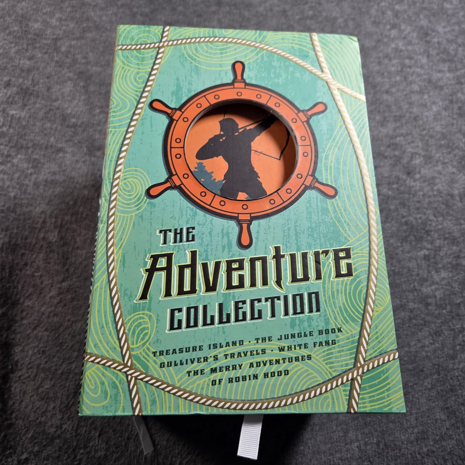 Adventure Collection Box Set Classic Novels Treasure Island Robin Hood Jungle Bo