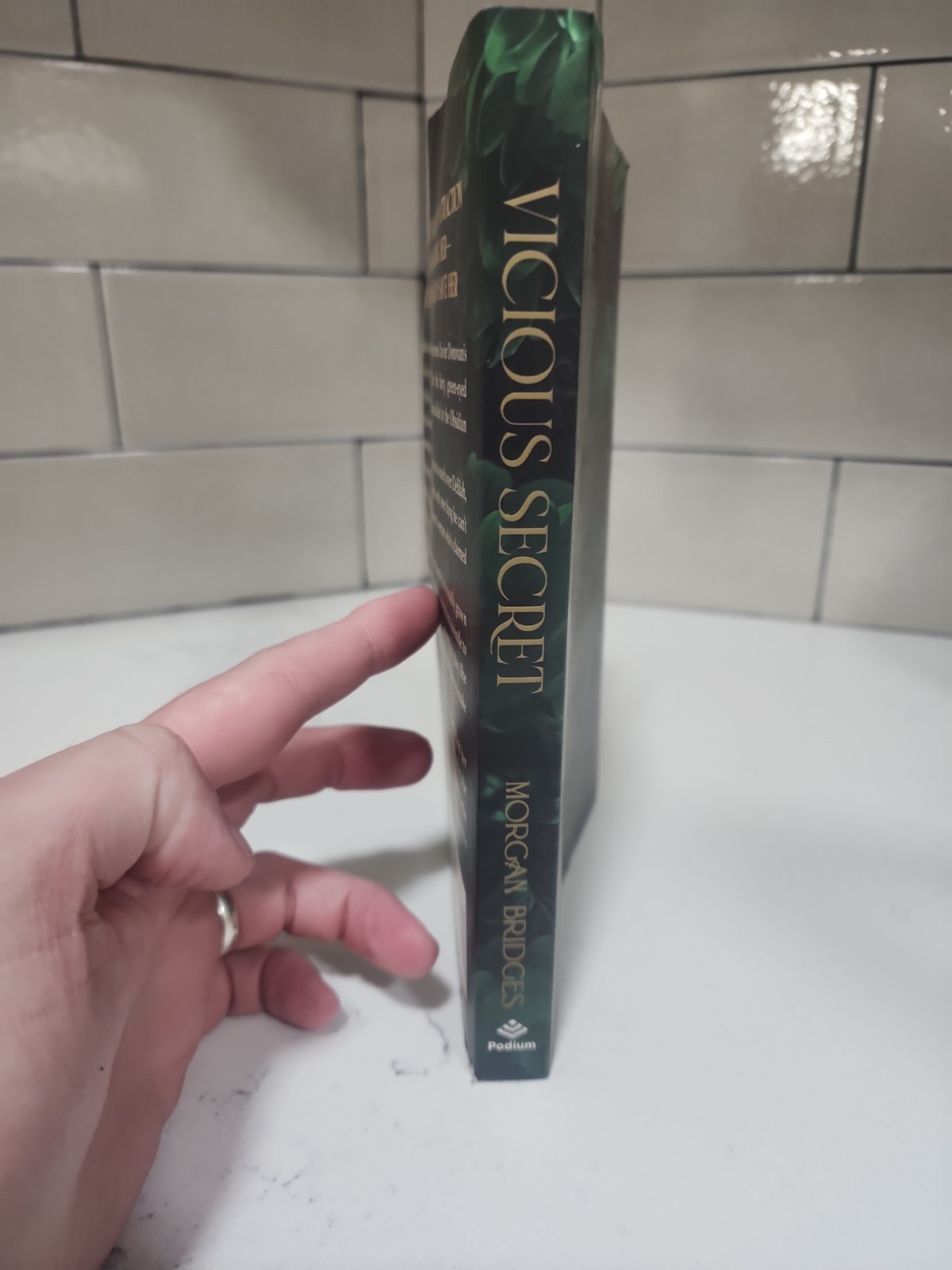 Vicious Secret: A Dark Romance (Deluxe Limited Edition) by Morgan Bridges Paperb