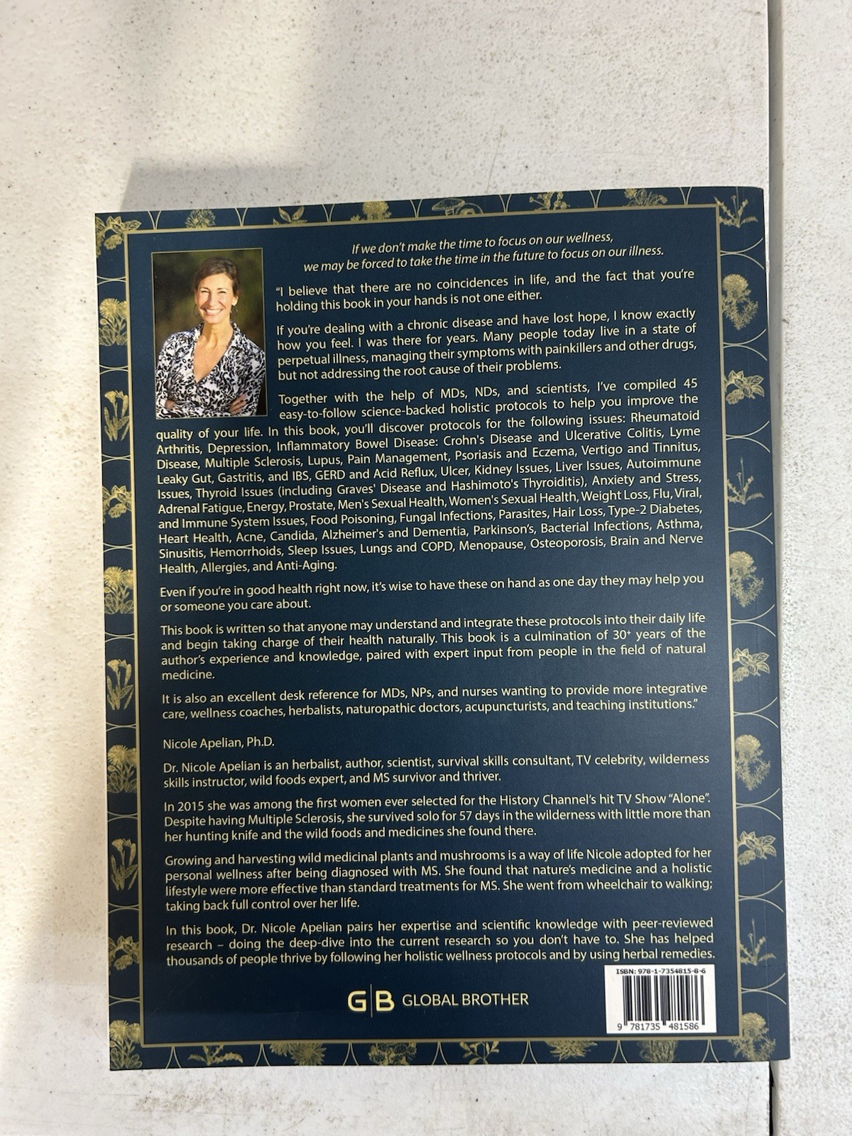 Holistic Guide to Wellness : Herbal Protocols for Common Ailments by Nicole…