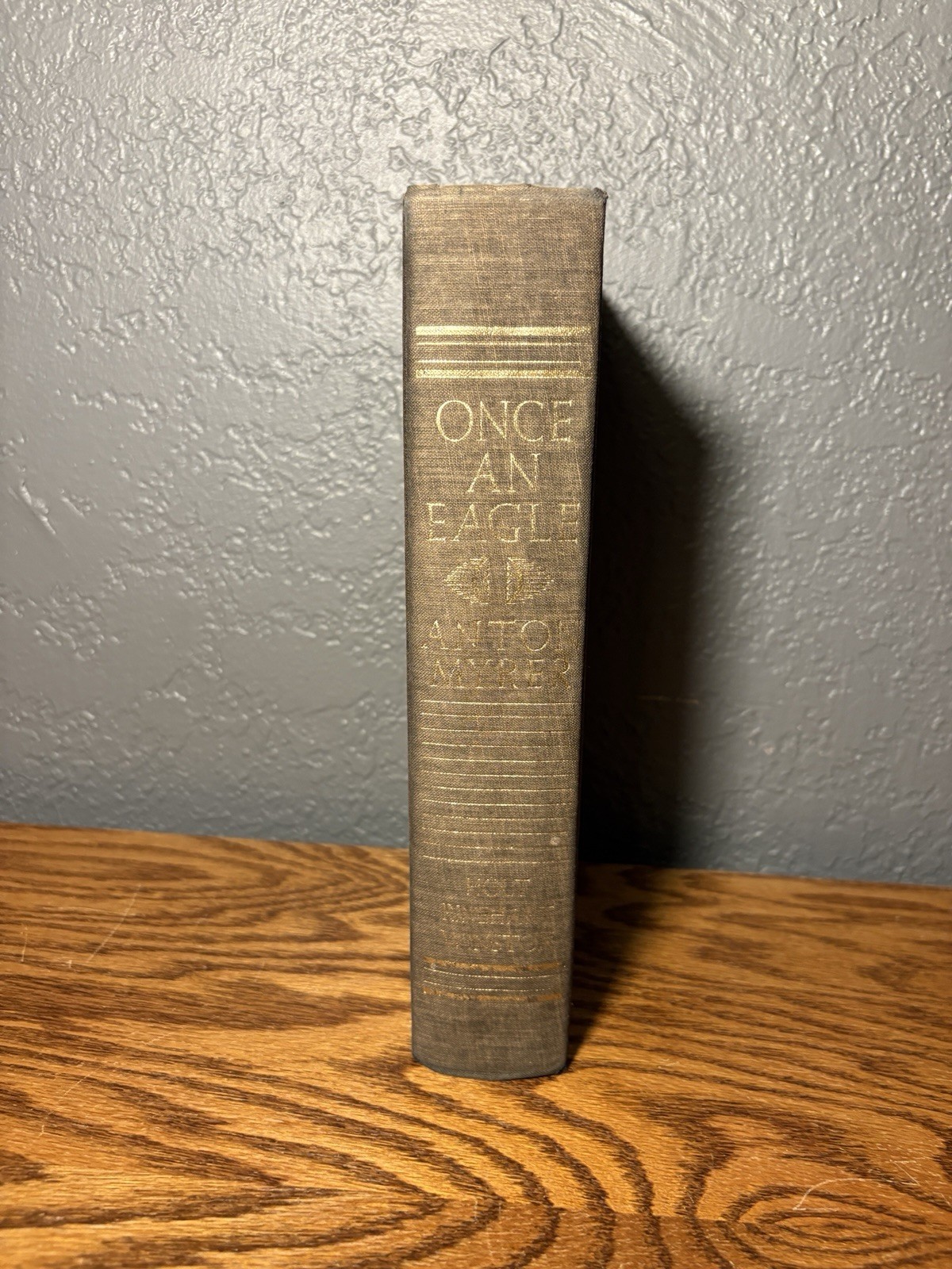 Once an Eagle by Anton Myrer, Hardcover, 1st Edition, 1968, No Dust Jacket
