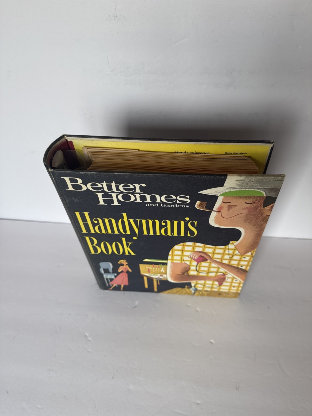 Vintage Better Homes & Gardens Handyman’s book 5 ring binder with 400 pages 1966