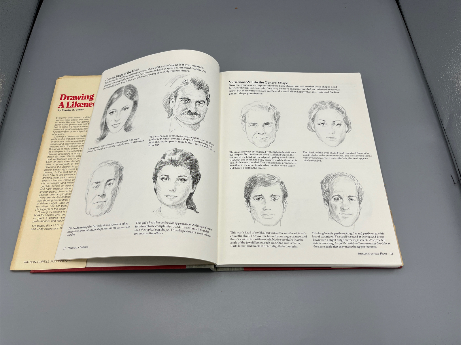 Drawing A Likeness by Douglas R Graves 1981 Third Printing Hardback 176 pages