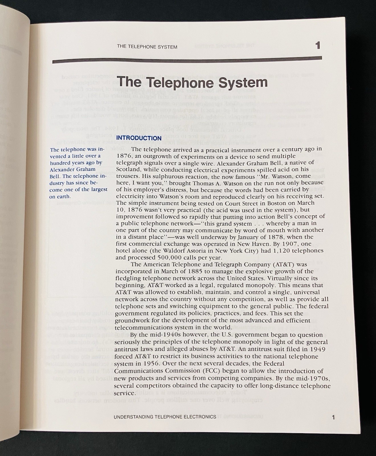 Understanding Telephone Electronics 3rd Edition Bigelow Telecom PB 1991 SAMS Vtg