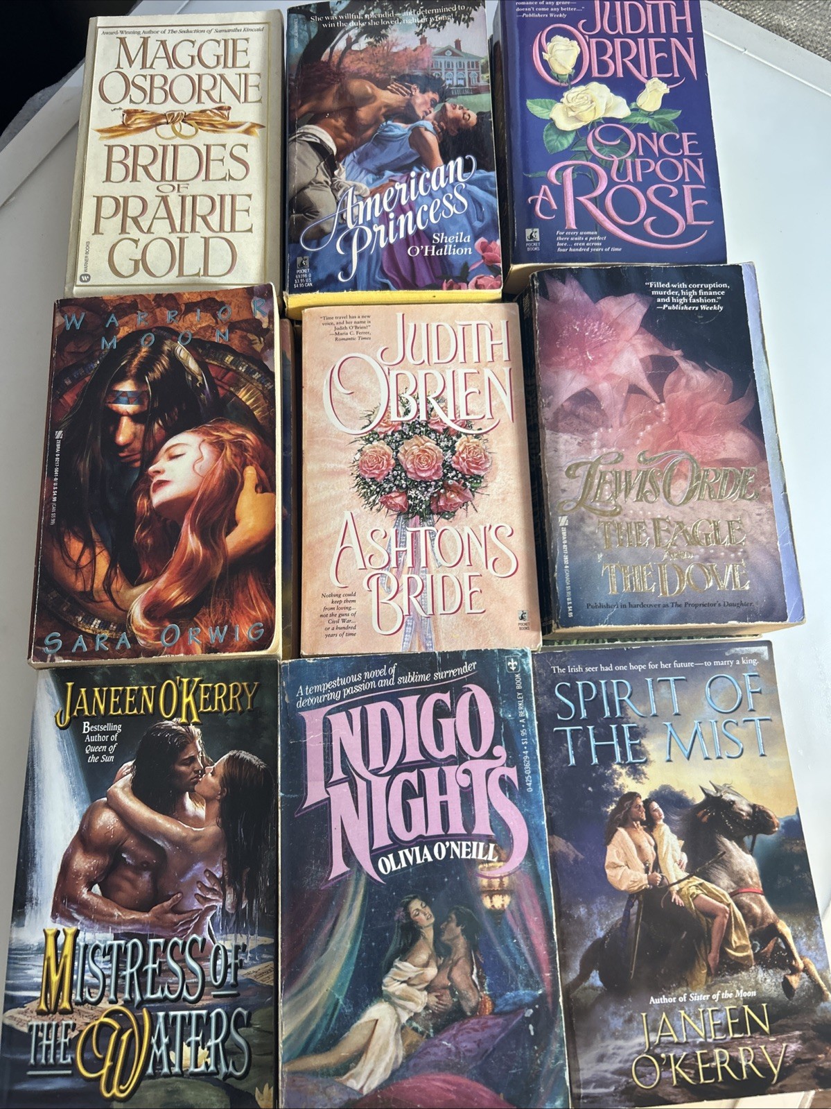 Vintage Romance Novels Lot Of 27 1980’s 1990’s 2000’s Paperbacks Books Lot h29