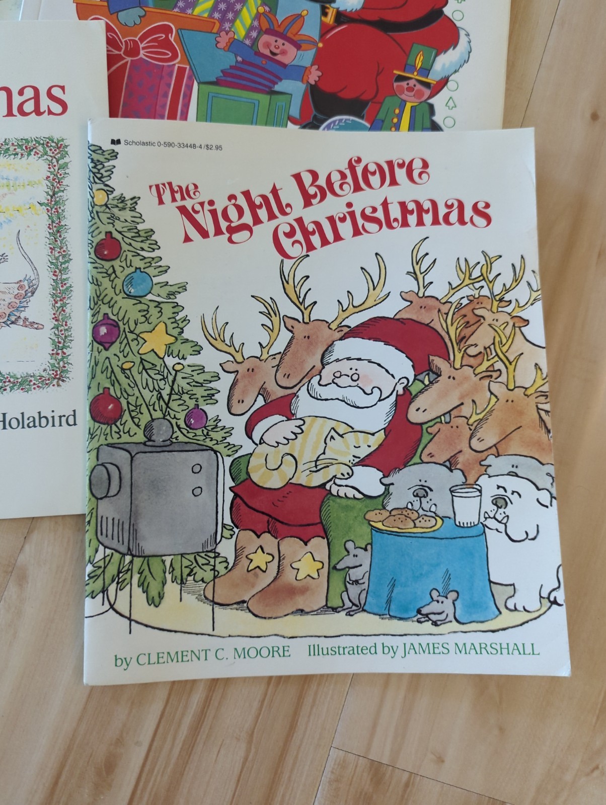 16 BOOKS- Vintage CHILDREN PICTURE BOOKS – HOLIDAY – CHRISTMAS – Ages 4-8 80s