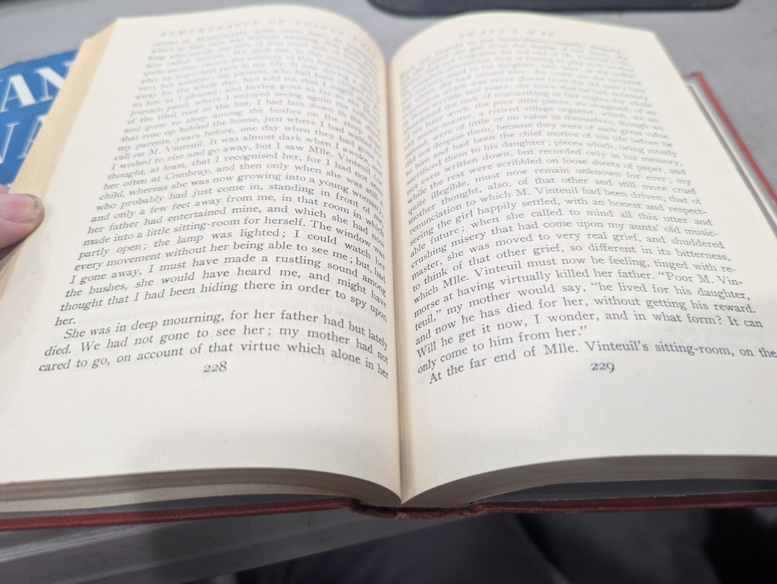 Swann’s Way Proust Modern Library 1928 Edition