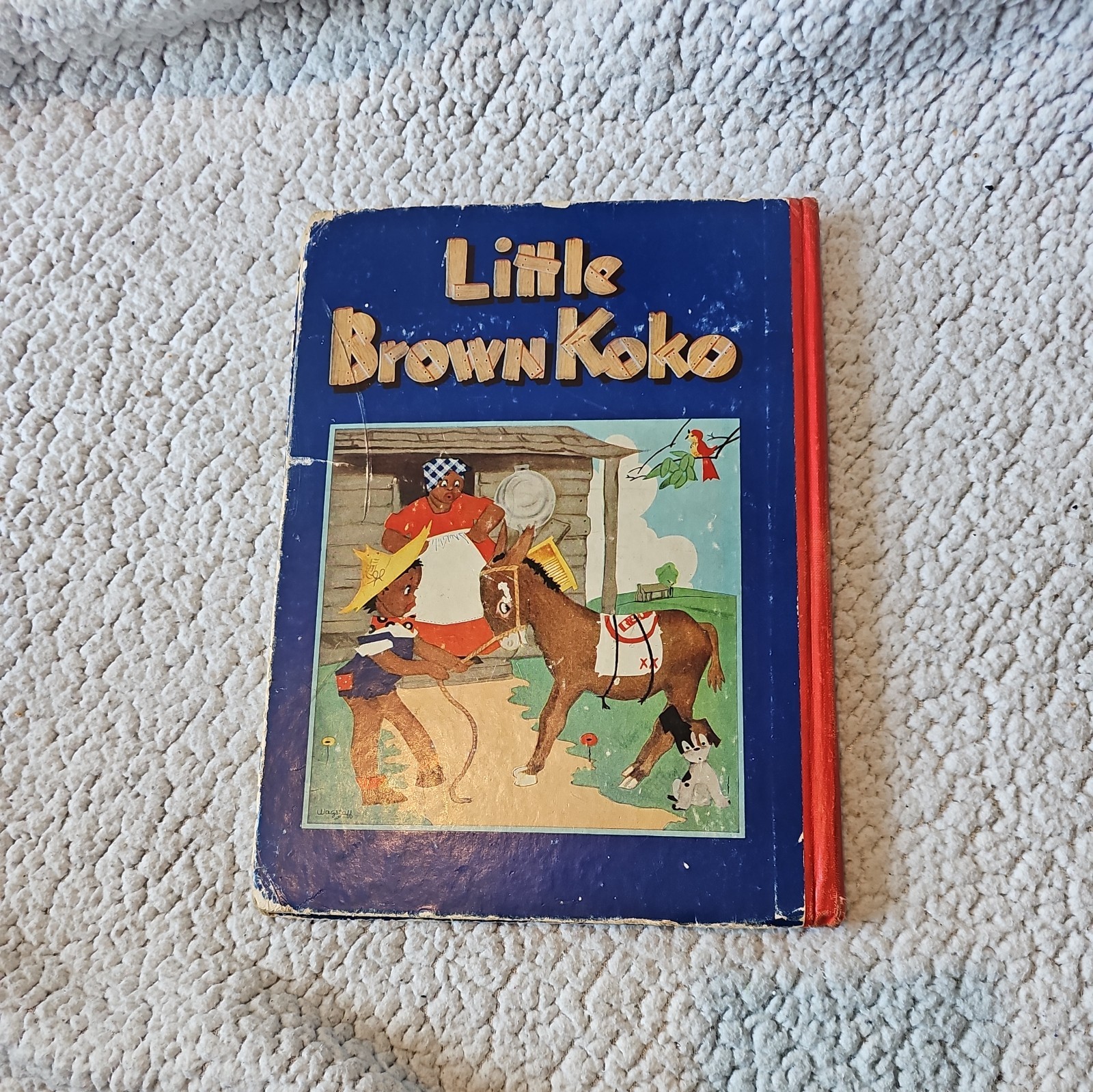 Little Brown Koko & Little Brown Koko Has Fun 1940 & 1952 Hardcover Books LOVED