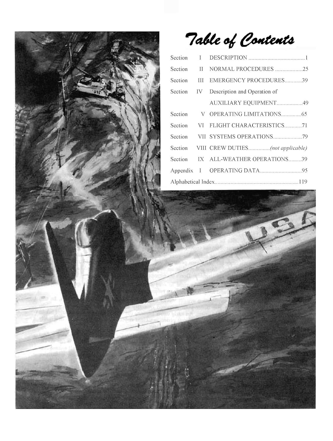 T.O. No. 1F-51D-1 Pilot’s Manual P-51D Mustang Flight Handbook loose leaf