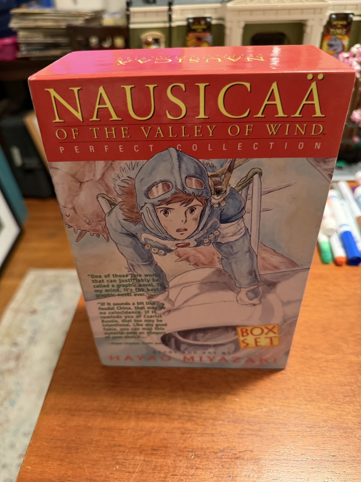 Nausicaa Of The Valley Wind Perfect Collection Box Set Vol 1-4 Miyazaki MANGA
