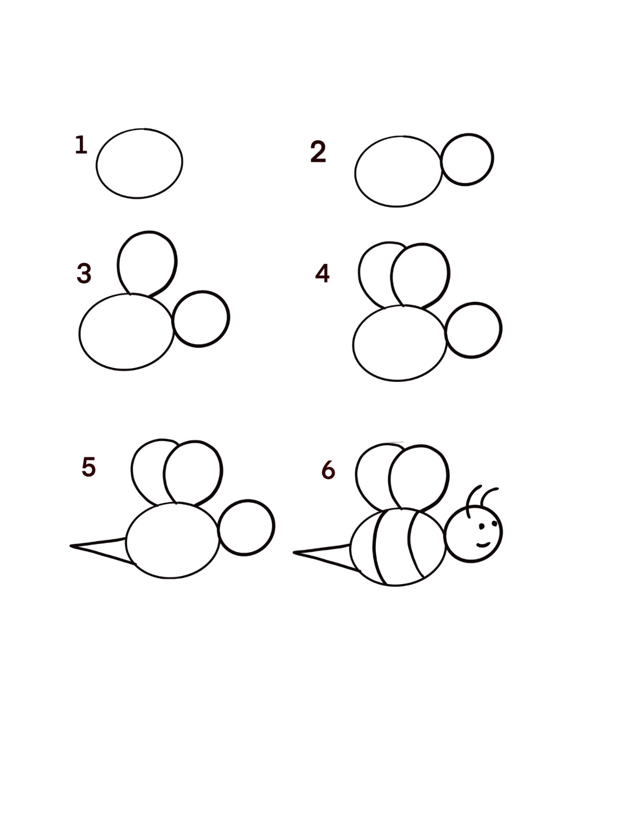 How to Draw for Kids ages 4-8 Simple Step by Step How to Draw Animals