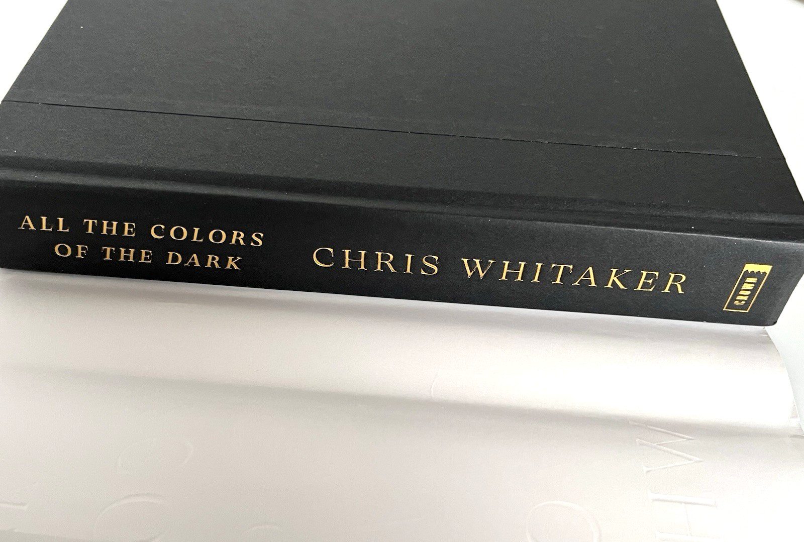 Chris Whitaker All the Colors of the Dark SIGNED FIRST EDITION Hardback w/ DJ