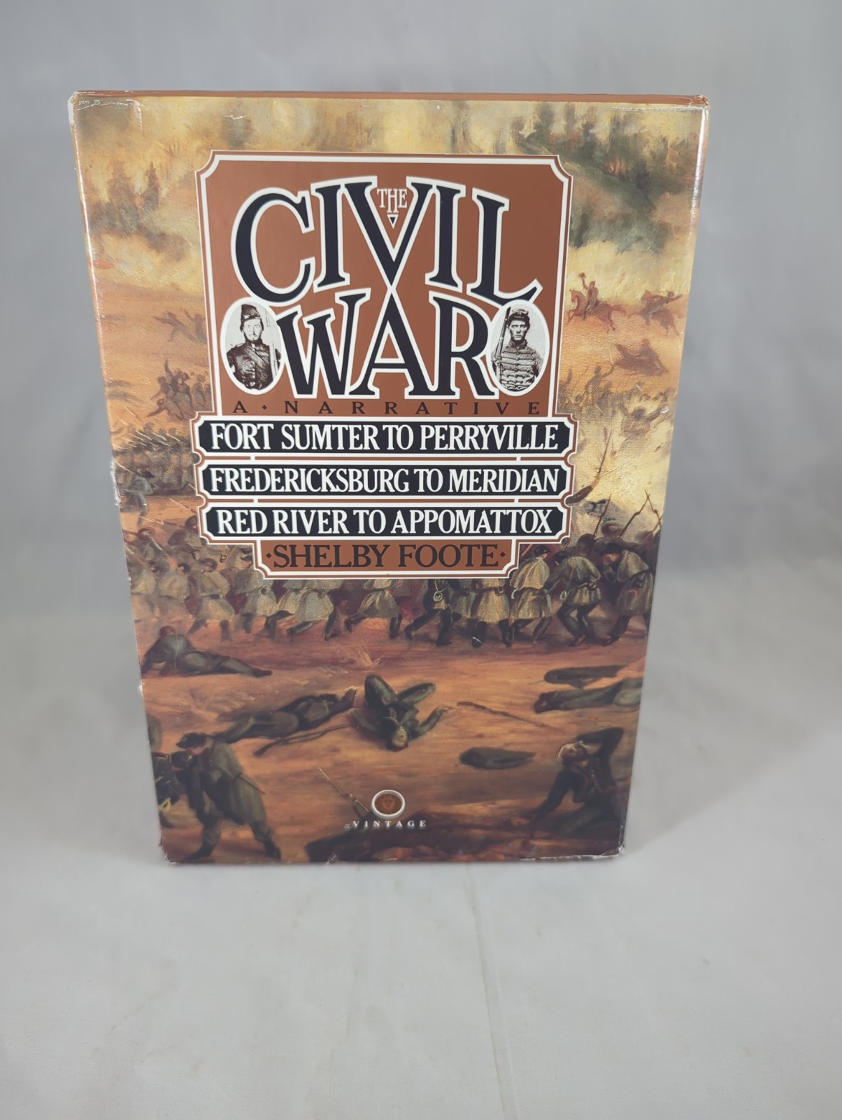The Civil War: A Narrative, 3-VOL. Boxed Set By Shelby Foote Used Very Good