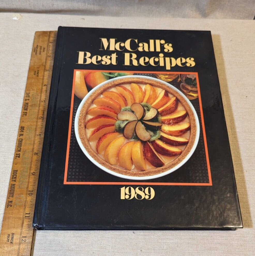 Vintage McCall’s Best Recipes Cook Book HC 1989 272 Pages
