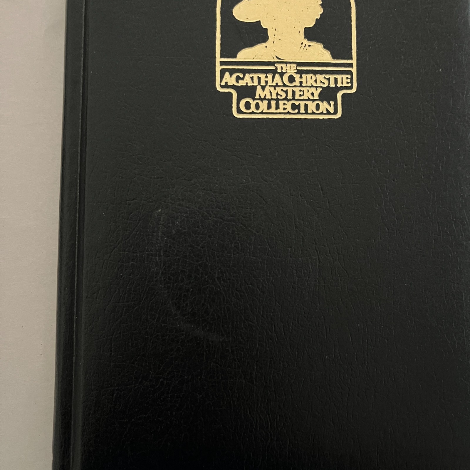AGATHA CHRISTIE Lot of 11 Mystery Collection Hardcover Leatherette Books BANTAM