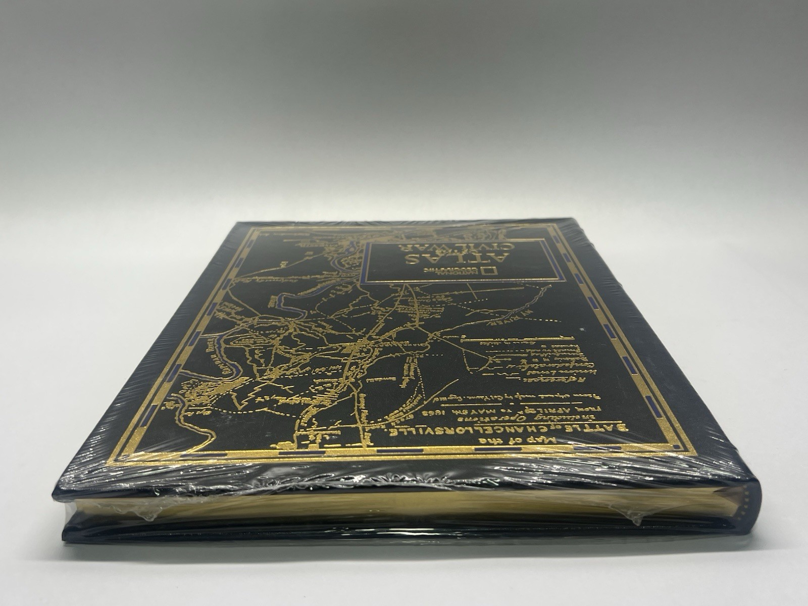Easton Press / National Geographic Atlas to the Civil War / Leather Bound NEW
