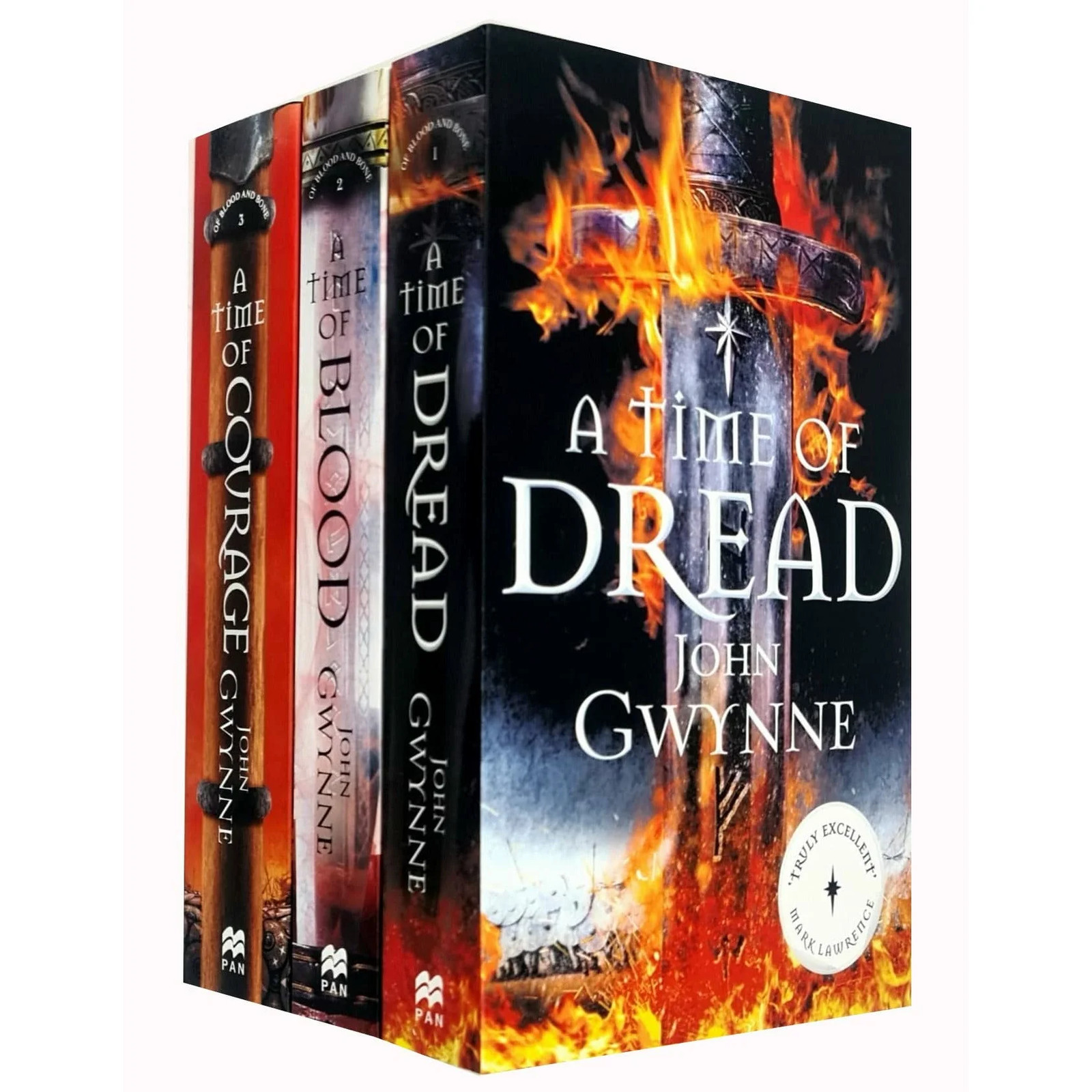 John Gwynne Of Blood and Bone Series 3 Books Collection Set (A Time of Dread, A