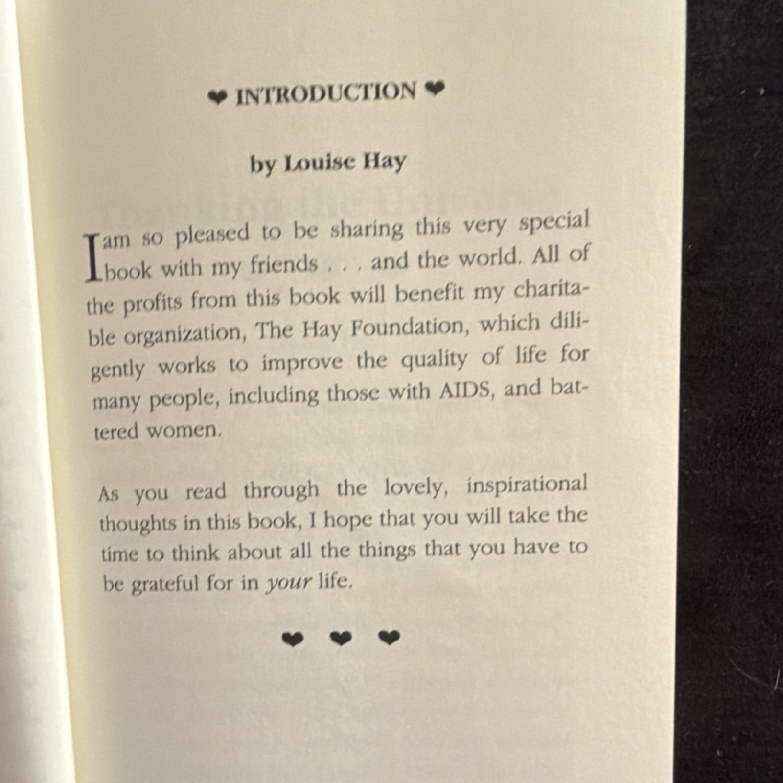 Hay House Gratitude A Way of Life Louise Hay 1996 Trade Paperback New Thought