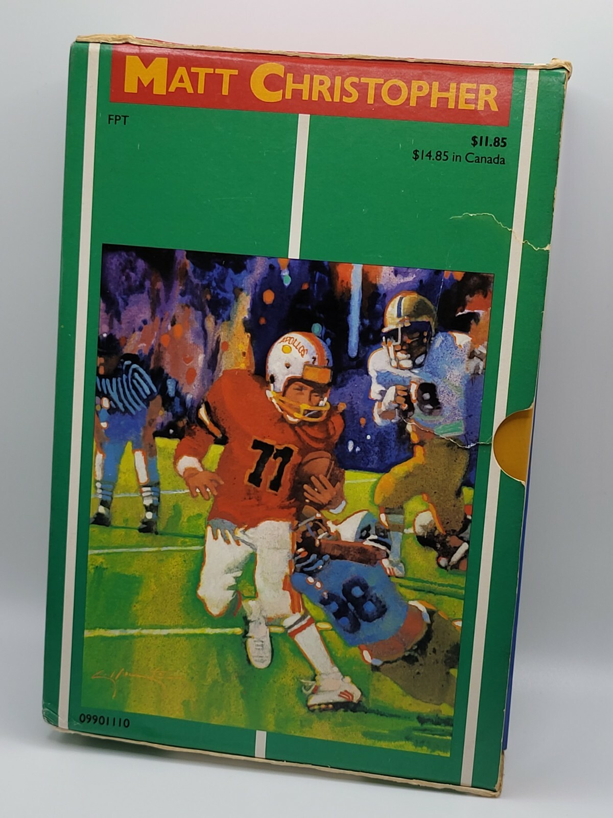 Little Brown Football 3 book set softback Matt Christopher Sports Classics