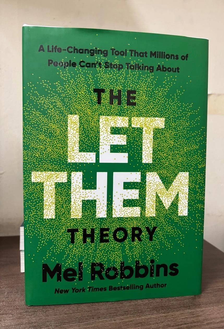 The Let Them Theory By Mel Robbins, English, Hardcover