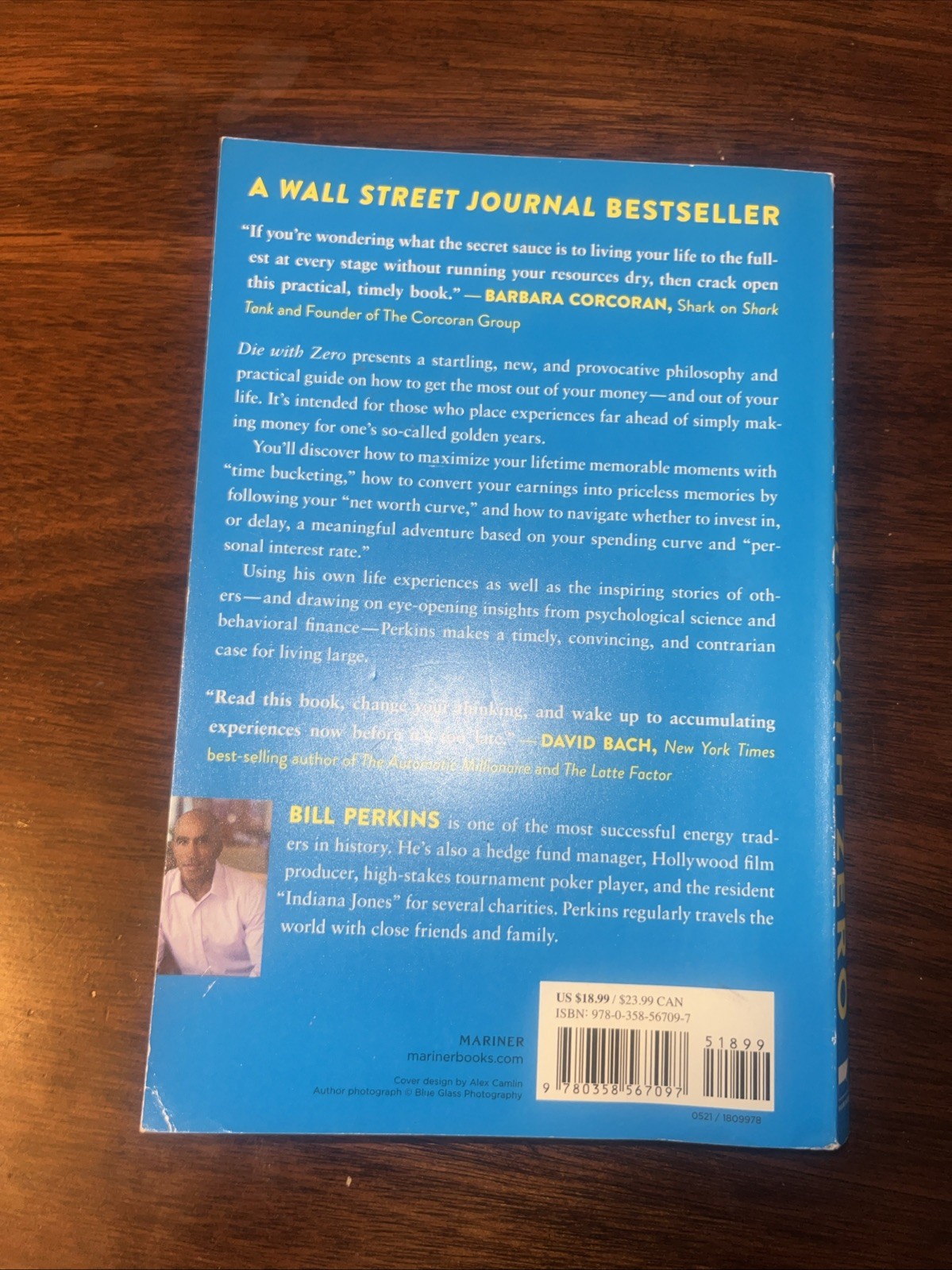 Die with Zero Getting All You Can from Bill Perkins Paperback