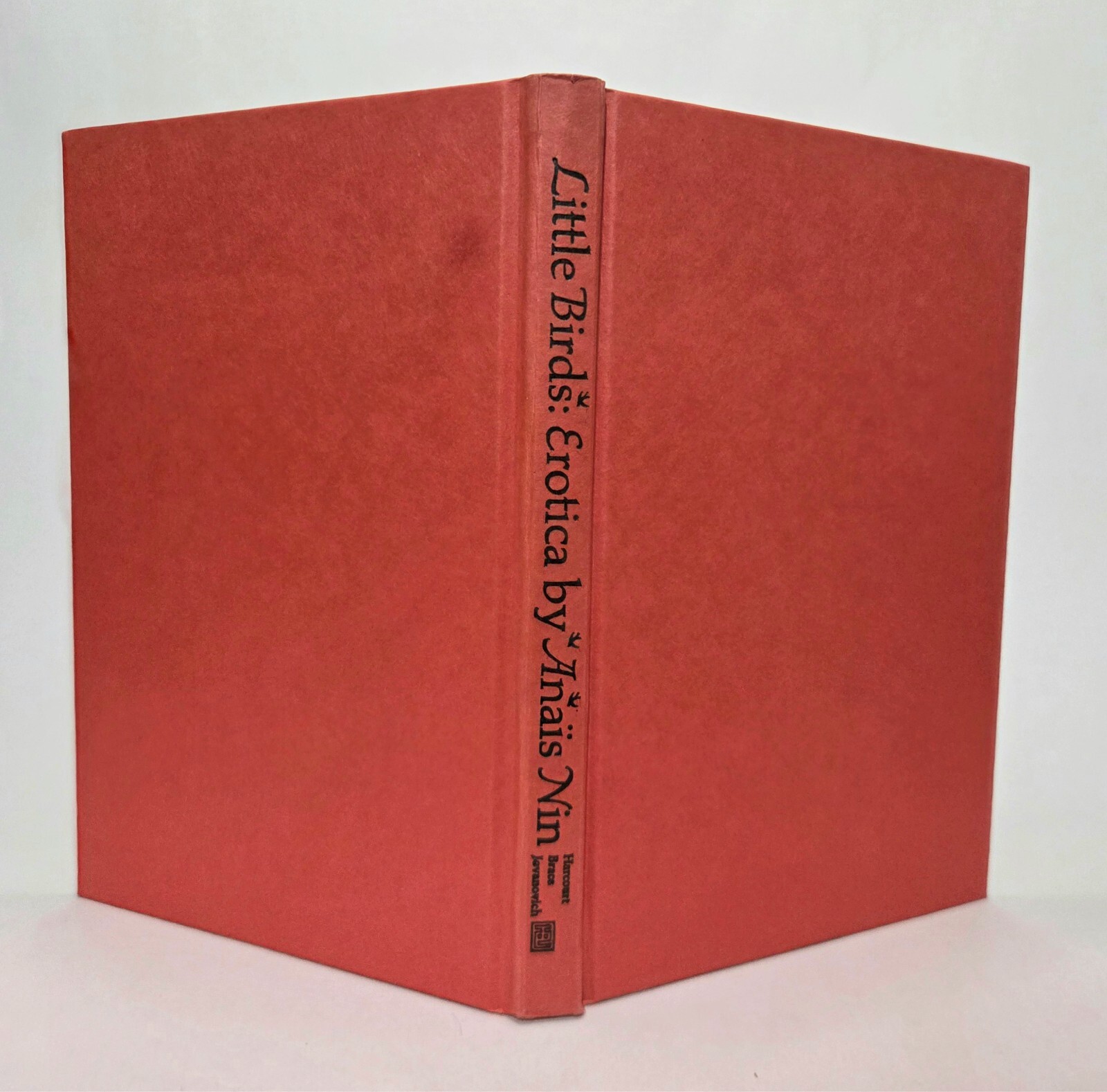 Little Birds Erotica by Anais Nin 1979 Book Club Edition Hardcover w/DJ