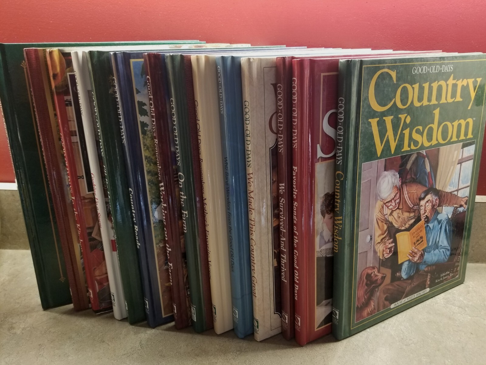 Lot Of 14 Good Old Days Hardcover Books