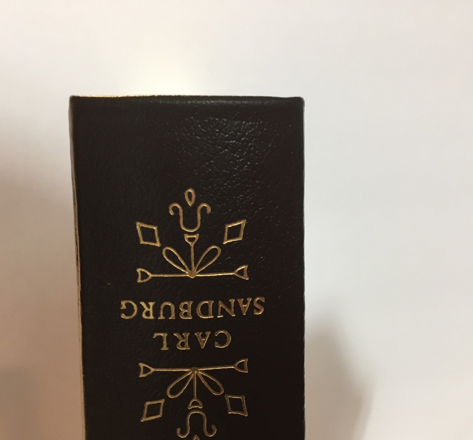 Easton Press Abraham Lincoln Biography Leather Book by Carl Sandburg 1984