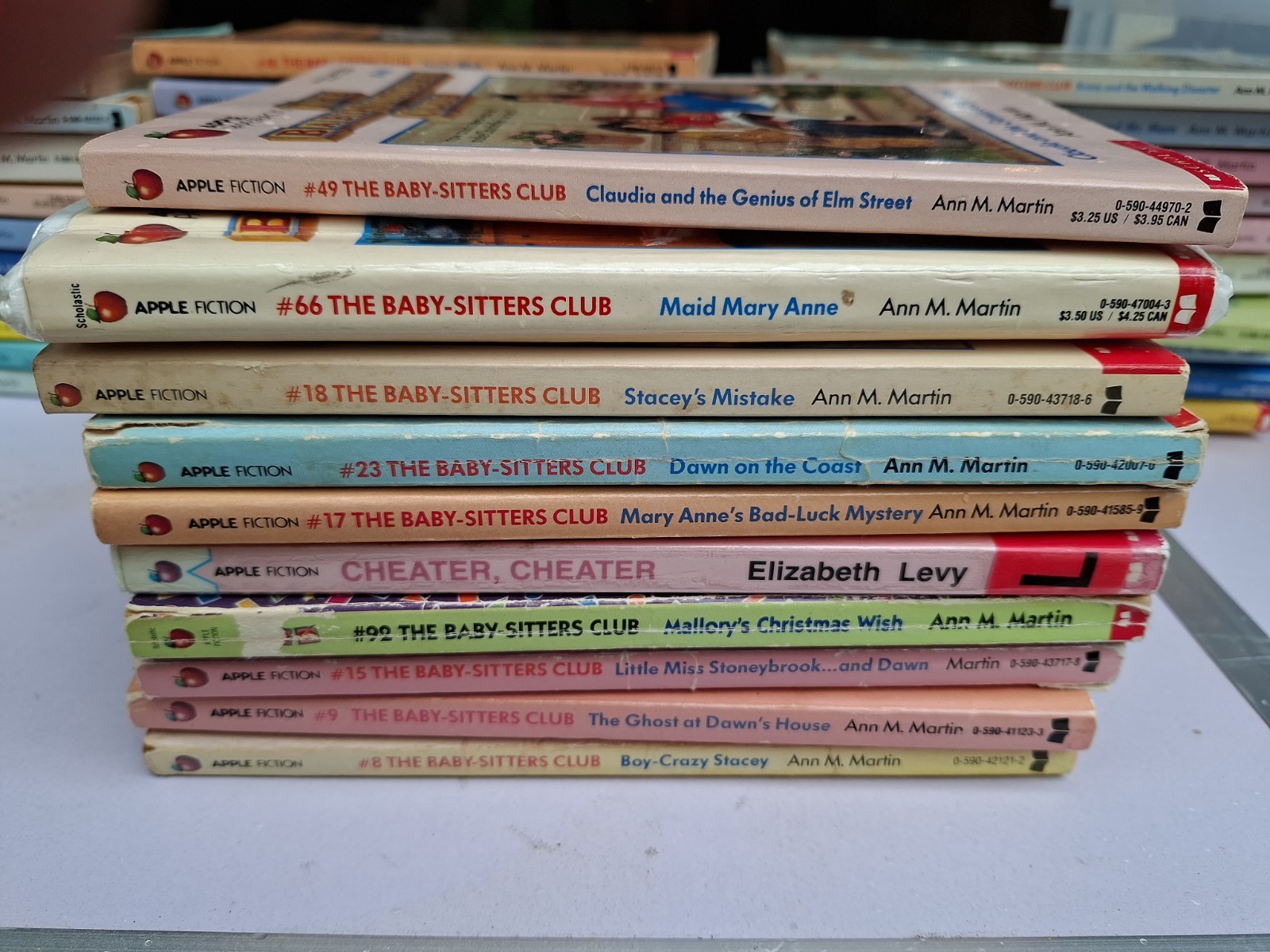 Mixed Lot Of 42 Babysitters Club Books From The 80s & 90s Ann M. Martin