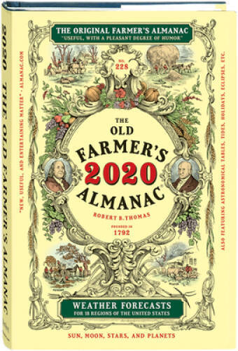 The Old Farmer’s Almanac 2020 – Hardcover By Old Farmerâ??s Almanac – VERY GOOD