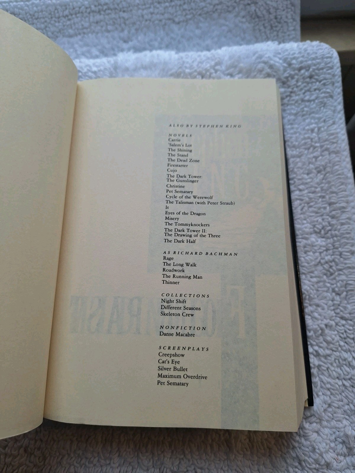 Stephen King Four Past Midnight Hardcover First Edition ? 1990