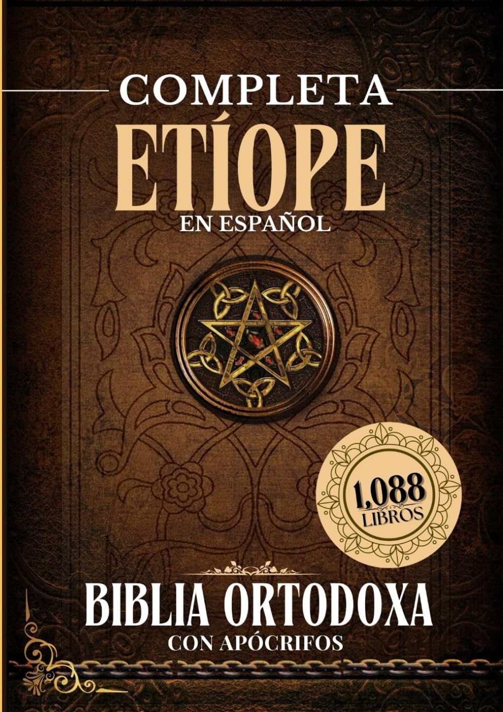 Biblia Completa Ortodoxa Etíope en Español con Apócrifos 8.27 x 1.42 x 11.69