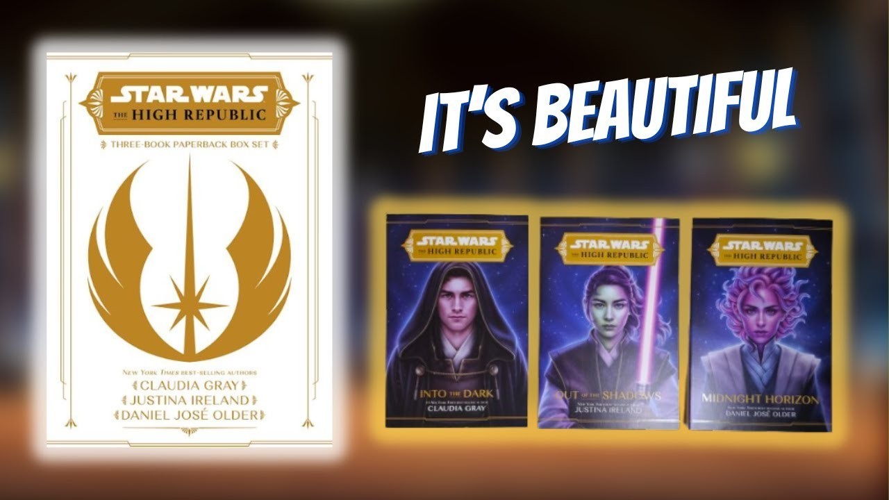 NEW Star Wars: The High Republic: Light of the Jedi YA Trilogy Paperback Box Set