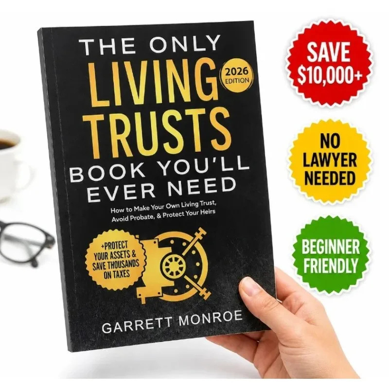 The Only Living Trusts Book You’ll Ever Need 2026 Avoid Probate Protect Heirs