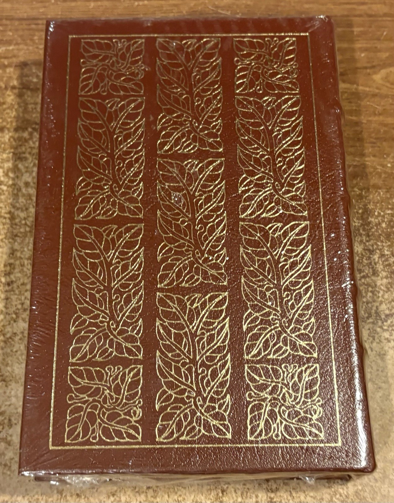 WALDEN by Henry David Thoreau HC BOOK Leather Bound EASTON PRESS Still Sealed!