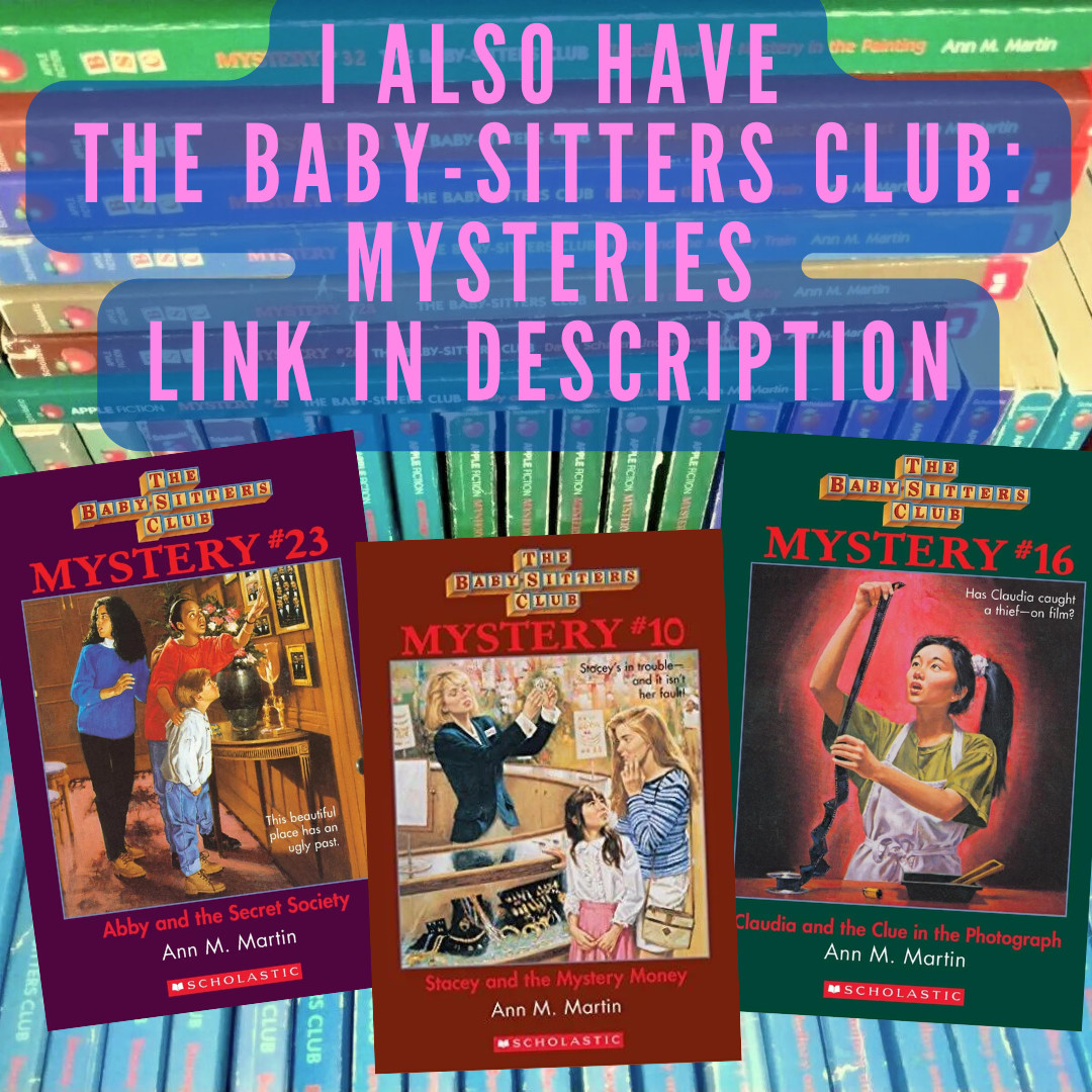Baby-Sitters Club Books ~ Build Your Own Lot ~ Buy More & Save $$ ~ Vintage 90s