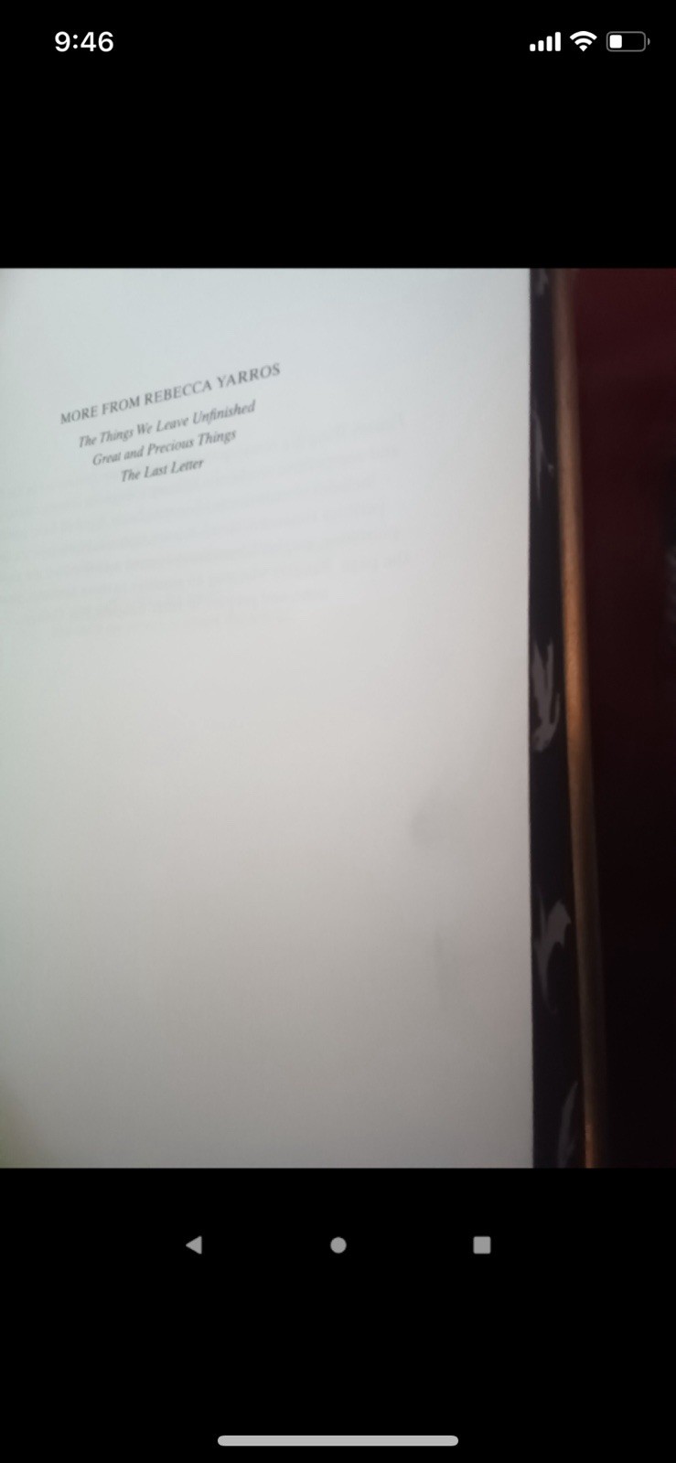 Fourth Wing By Rebecca Yarros 1st Edition 1st Printing Sprayed Edges