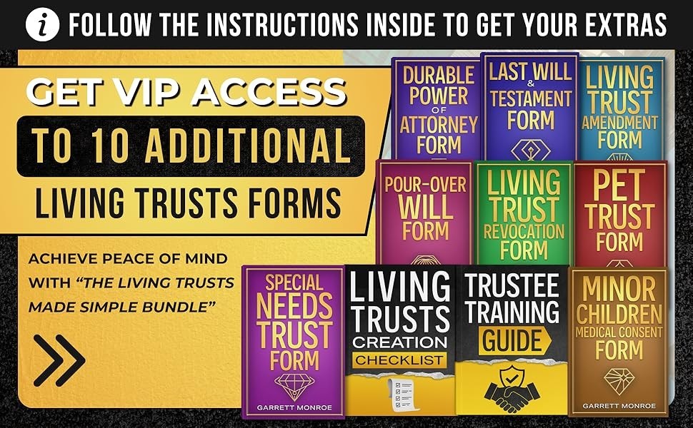 The Only Living Trusts Paperback Book – Estate Planning Guide Books, Personal Fi