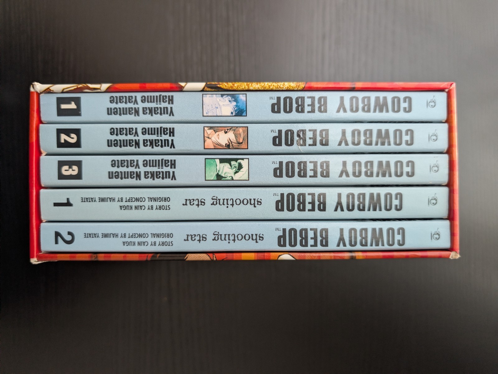 Cowboy Bebop Complete Manga Collection Box Set Vol 1-3 & Shooting Star 1-2 OOP