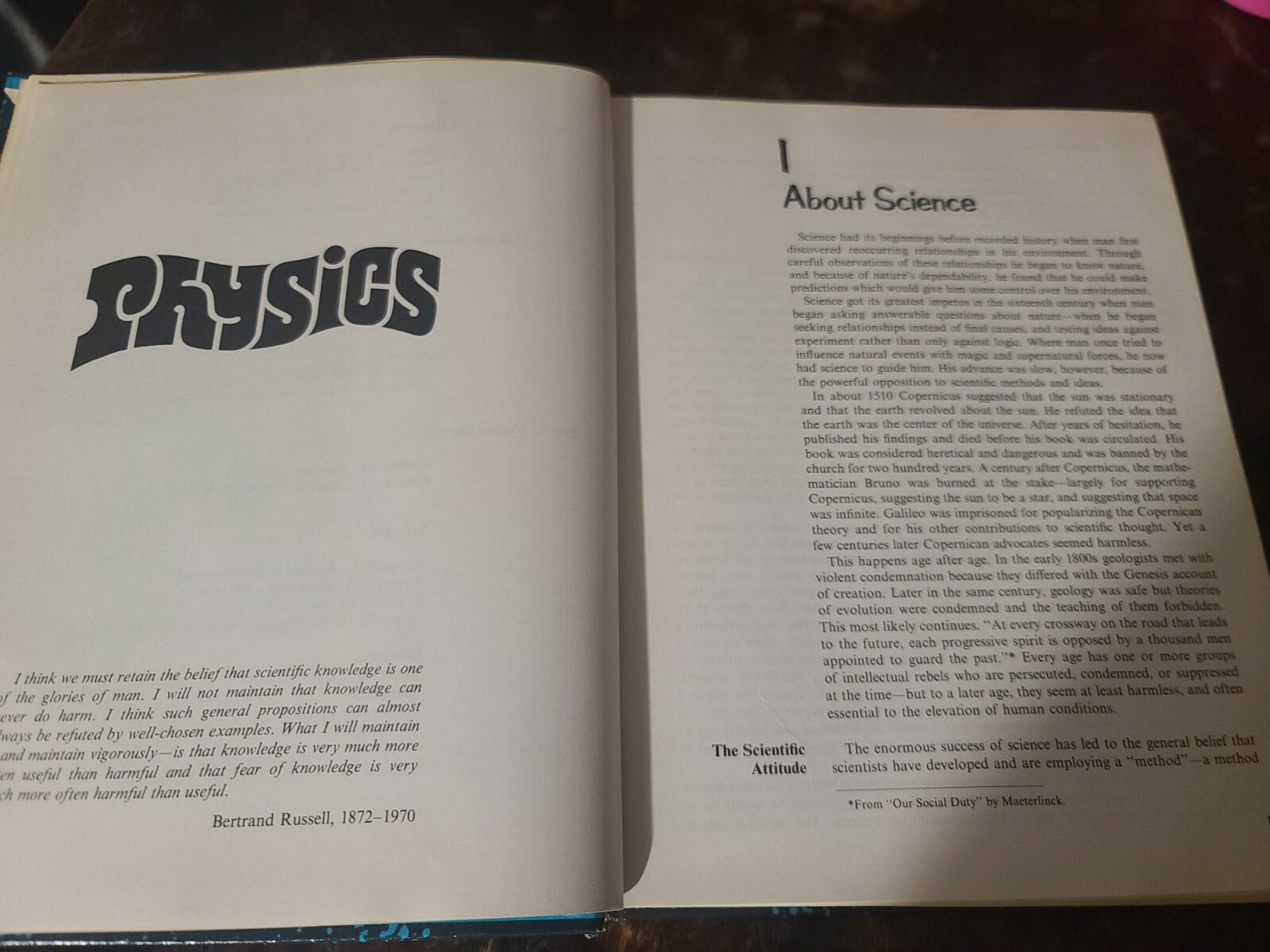 Conceptual Physics A New Introduction To Your Environment By Paul G. Hewitt 1974