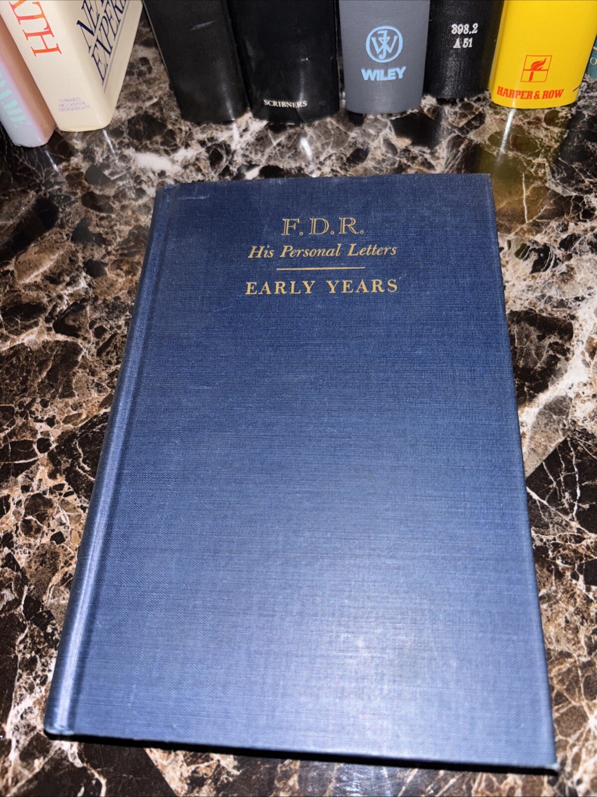 F.D.R., His Personal Letters, Early Years (Vintage 1947) Hardcover