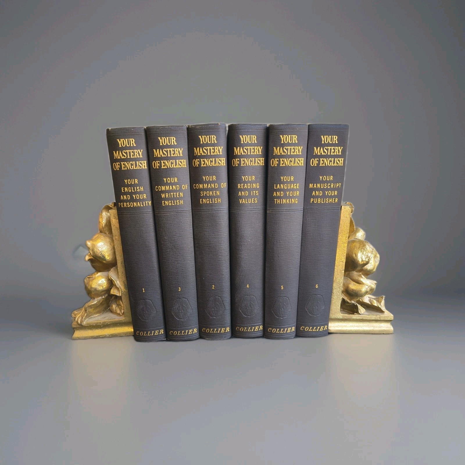Your Mastery of English by Charles Swain Thomas Collier Complete Set Decor