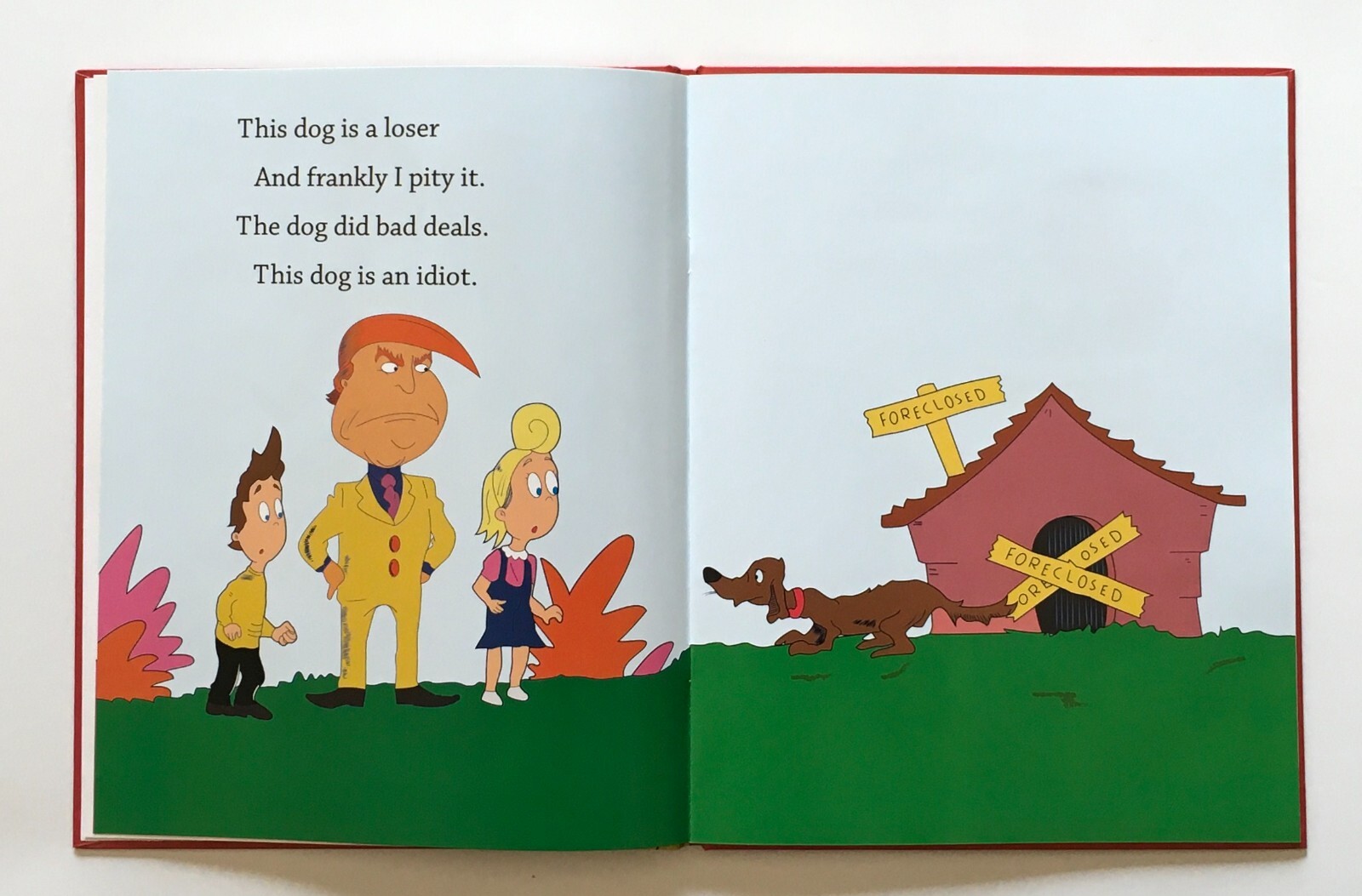 Wow! Hard Cover 11″ x 8.5″ -1 Winners Aren’t Losers Donald Trump Children’s Book