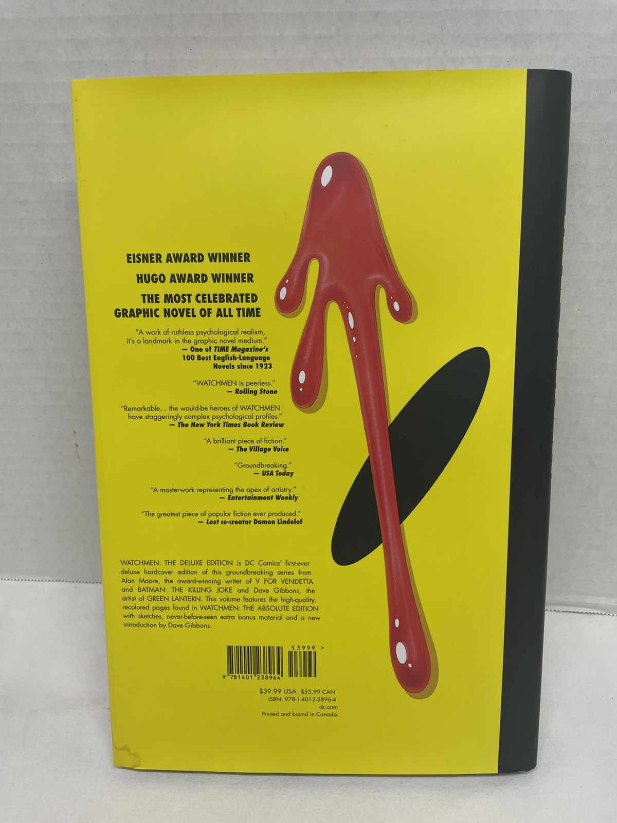 Watchmen: The Deluxe Edition by Alan Moore (English) Hardcover Book