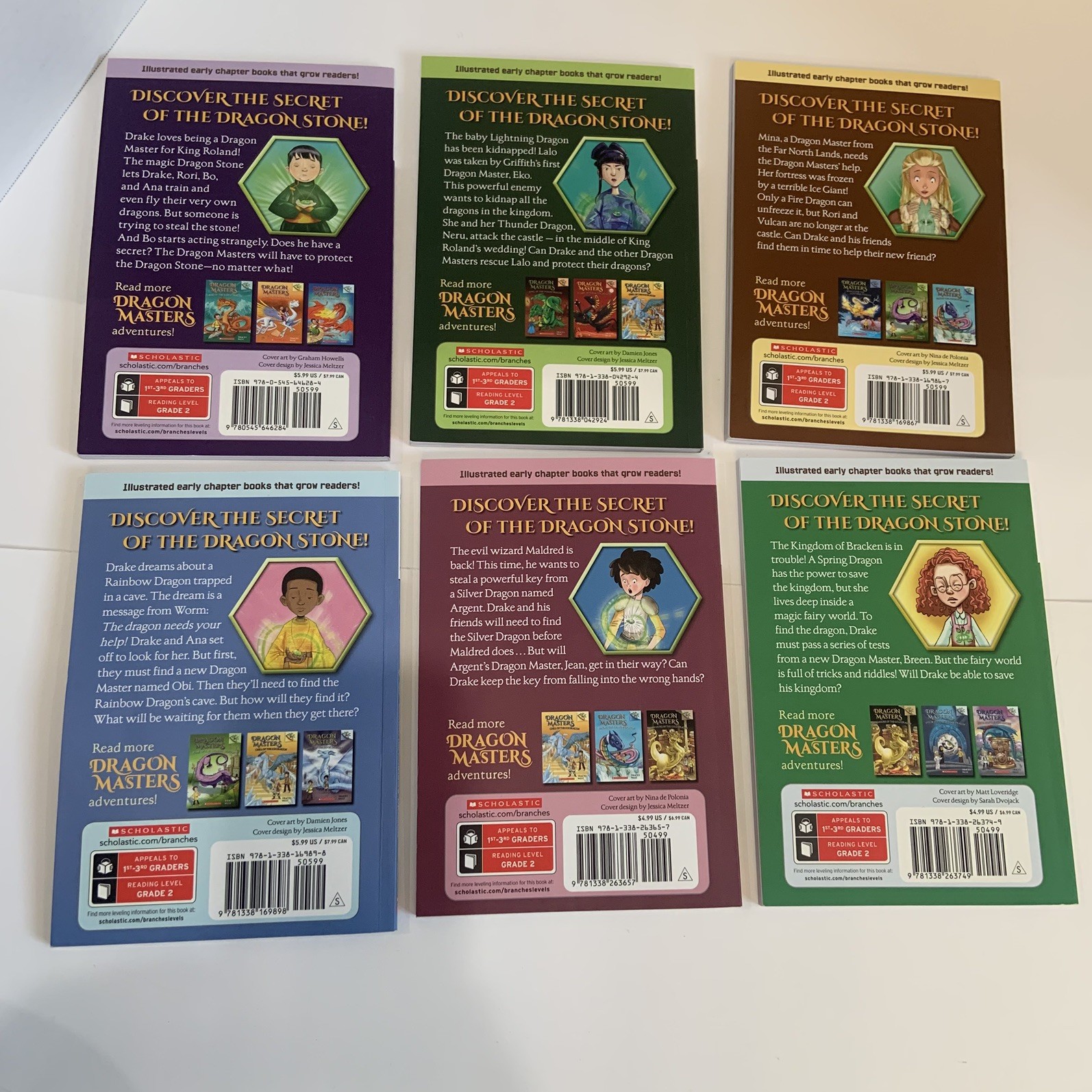 LOT 12 Branches Books Dragon Masters Press Start Layla Once Upon a Fairy Tale
