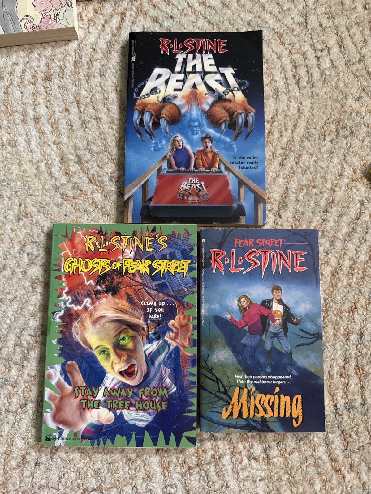 Mixed Lot Kids/youth Spooky Scary Mystery Chapter Paperback Books Vintage (16)