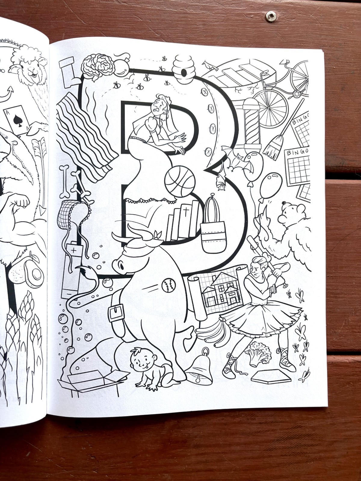 The Ultimate Alphabet Coloring Book 4 By Alannah Dyer- 8.5×11 in. Ages 4-8 Fun