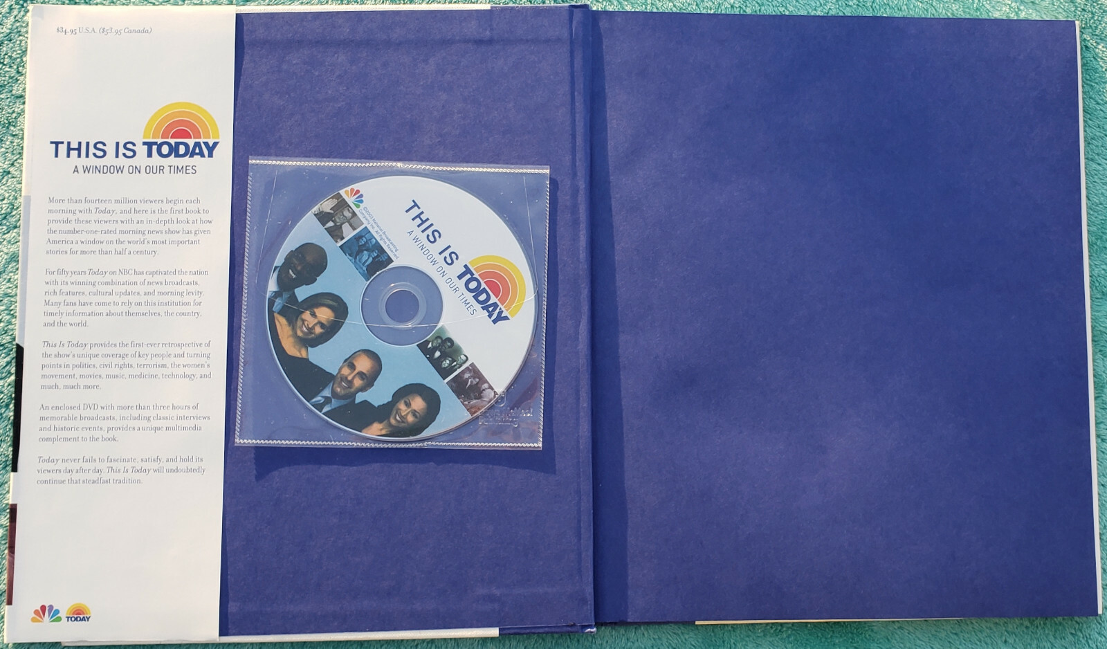 This Is Today A Window On Our Times – 2003 Hardcover 174 Pages & Bonus DVD